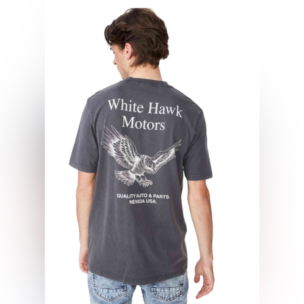 NWOT Vintage Style Motorcyle Shop T Shirt
